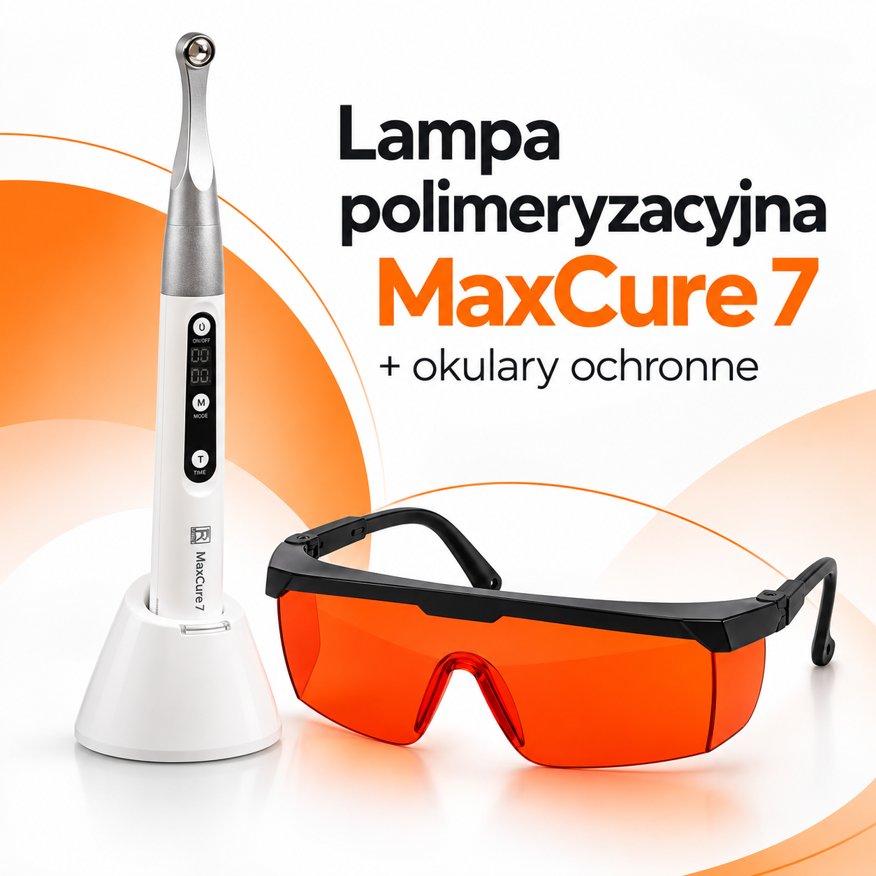 Lampa polimeryzacyjna MaxCure 7  | Biała